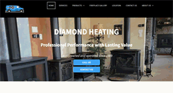 Desktop Screenshot of diamondheating.net
